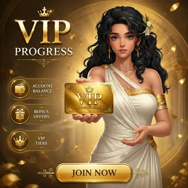 Anfitrión VIP presentando tarjeta de membresía dorada en el panel general para jugadores recurrentes - Progreso VIP y recompensas activas en el portal de inicio de sesión